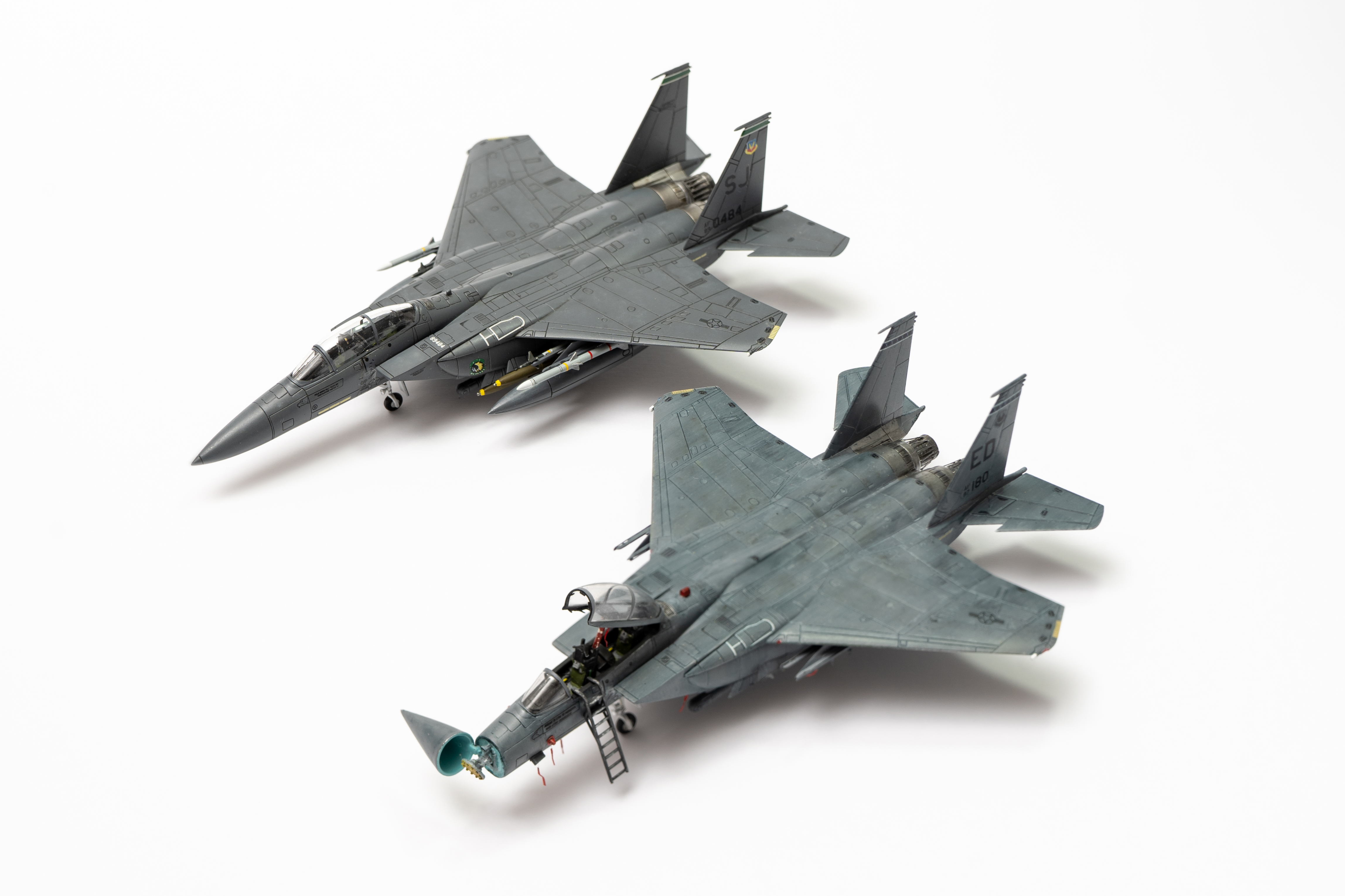 Revell 1:144 F-15E Strike Eagle 3D és PE feljavítással