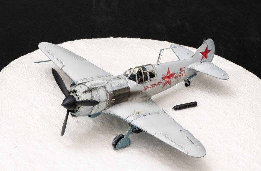 Clear prop 1:72 La-5 – Téli festéssel