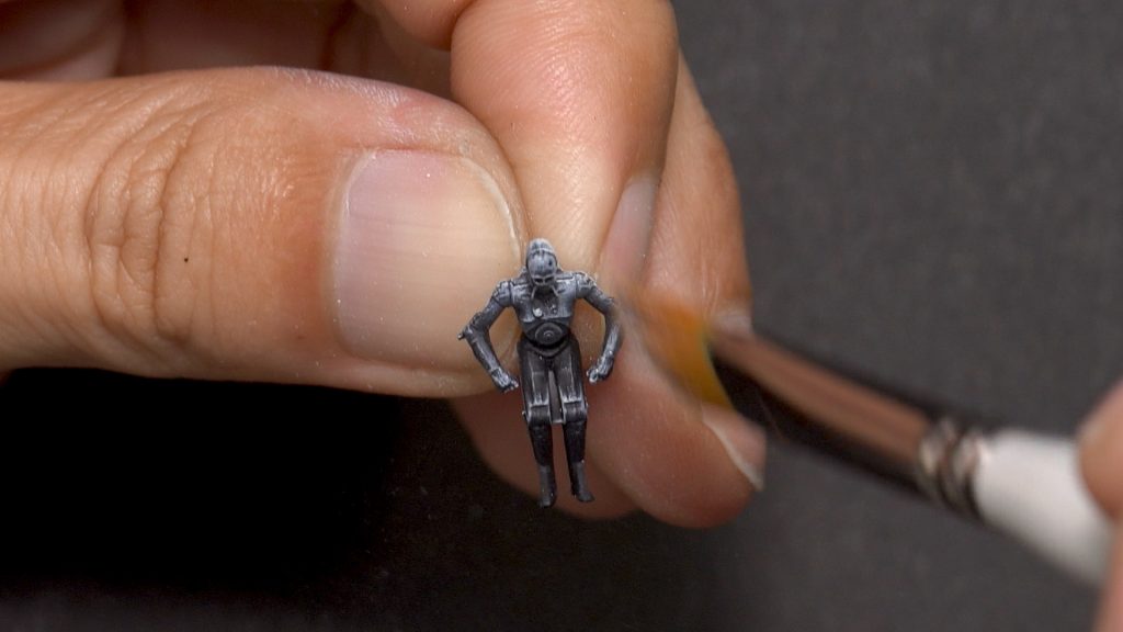 Bandai 1:72 figurák építése