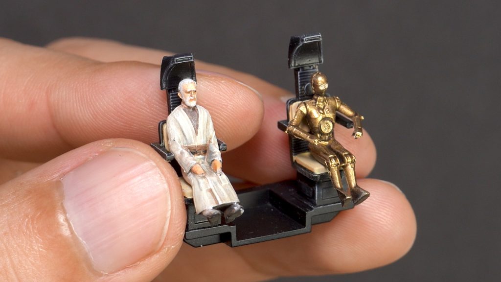 Bandai 1:72 figurák építése