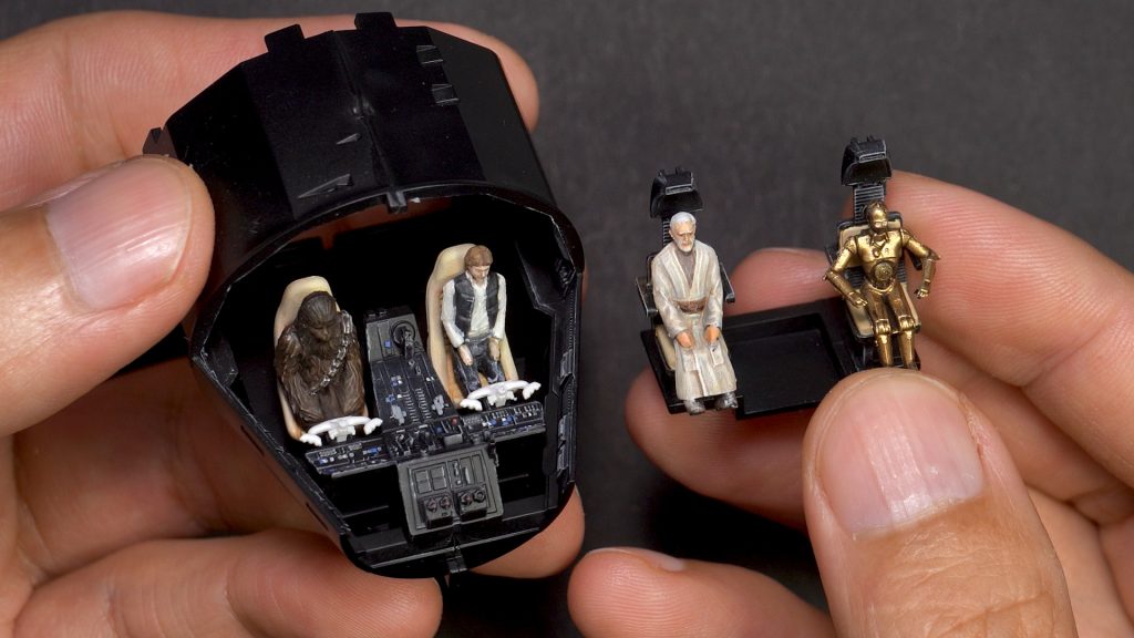 Bandai 1:72 figurák építése