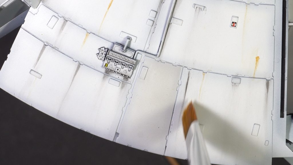 Bandai 1:72 Millennium Falcon weathering