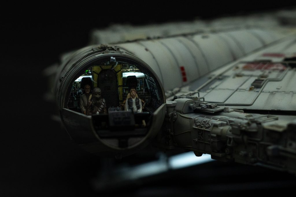 Bandai 1:72 Millennium Falcon led világítás